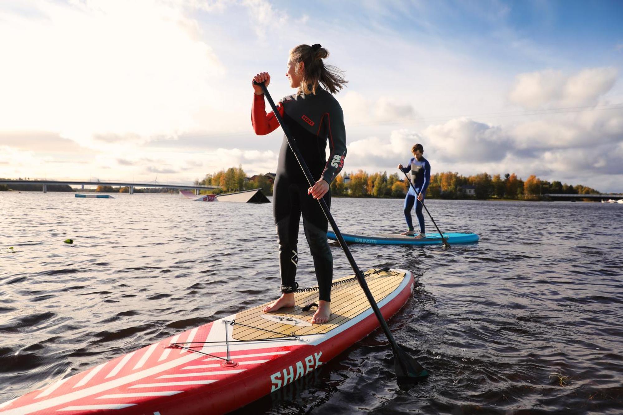 Nallikari Holiday Village Cottages Oulu Esterno foto