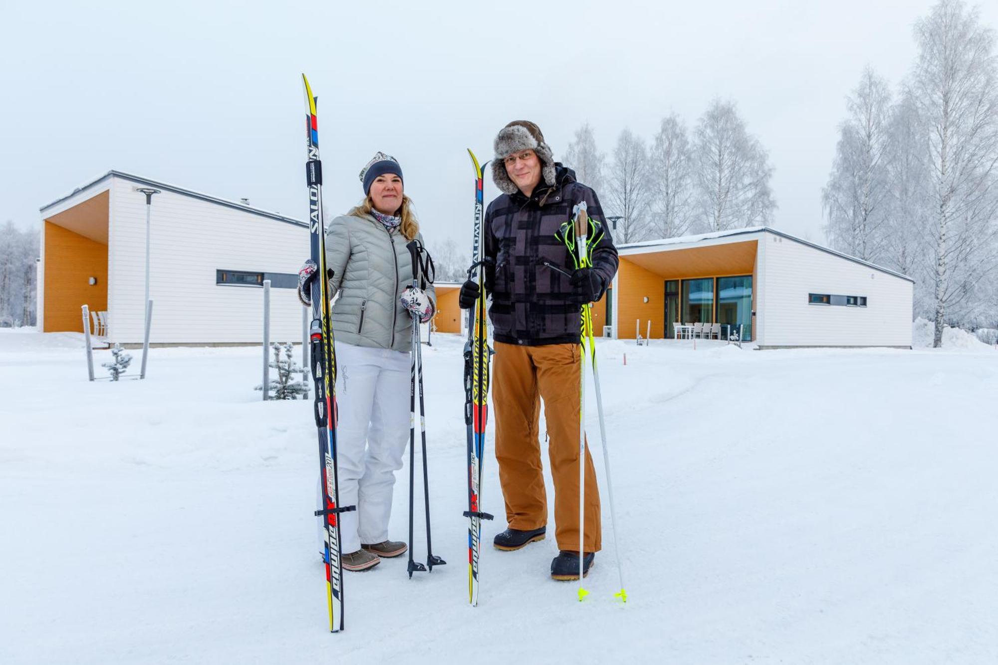 Nallikari Holiday Village Cottages Oulu Esterno foto